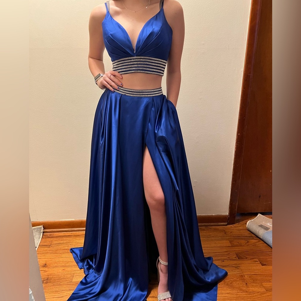 Blue Prom Dress